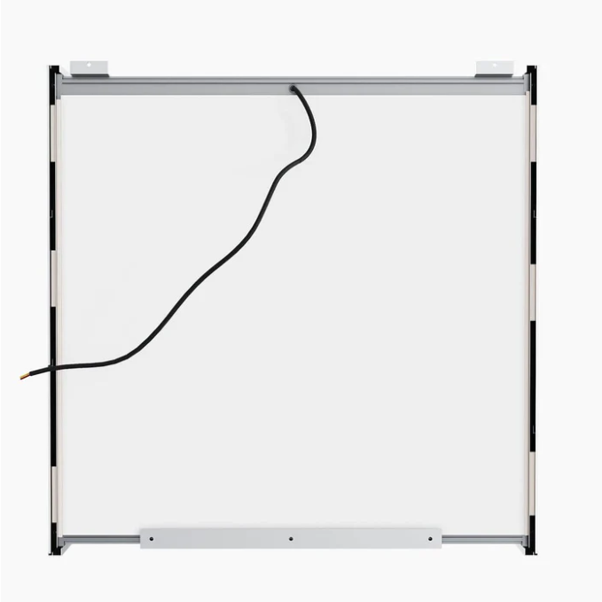SONNI Spiegelkast met verlichting 65cm 2 deuren-condensvrij-aluminium