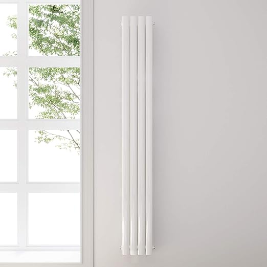 ELEGANT verticale radiator dubbellaags 1800x236mm 820W wit