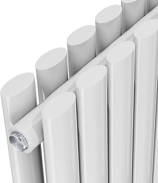 ELEGANT Klassieke radiator verticaal 1800 x 354 mm wit 1230W