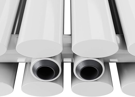 ELEGANT Klassieke radiator verticaal 1800 x 354 mm wit 1230W