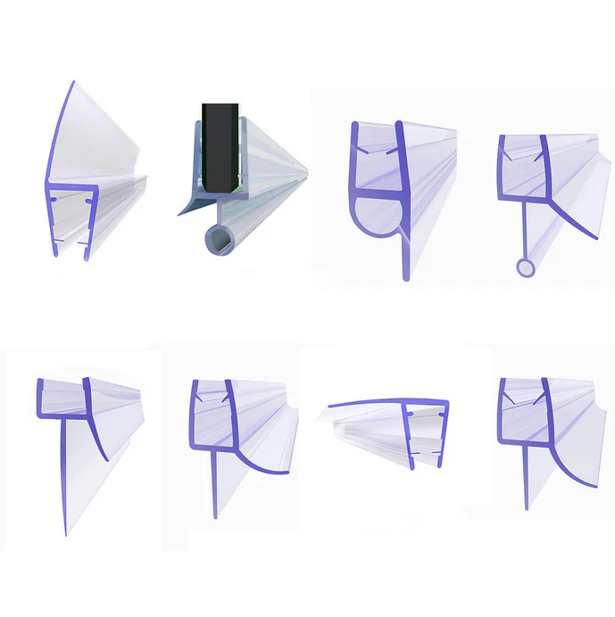 SONNI Vervangende afdichting 5-8mm doucheafdichting Seal Serie