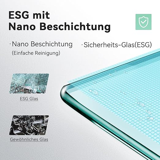 SONNI Douchecabine 90 x 90 cm vouwdeur hoekinstap vouwdouche, 6mm NANO glas, hoogte 195 cm