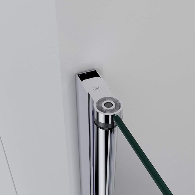 SONNI Douchecabine Hoekinstap douchewand hoogte 185 cm/195 cm
