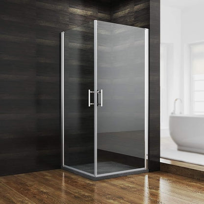 SONNI Douchecabine Hoekinstap douchewand hoogte 185 cm/195 cm