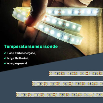 SONNI Badkamer spiegel met ledverlichting, 80 x 60 cm, warmwit
