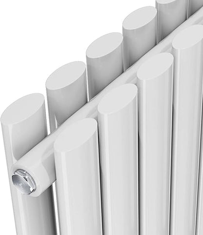 ELEGANT Klassieke radiator verticaal 1800 x 354 mm wit 1230W