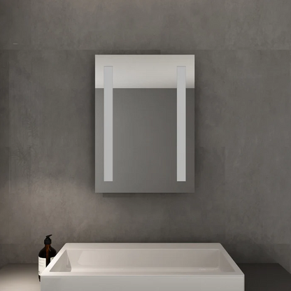 SONNI 45x60cm Badkamer spiegel met verlichting wandschakelaar