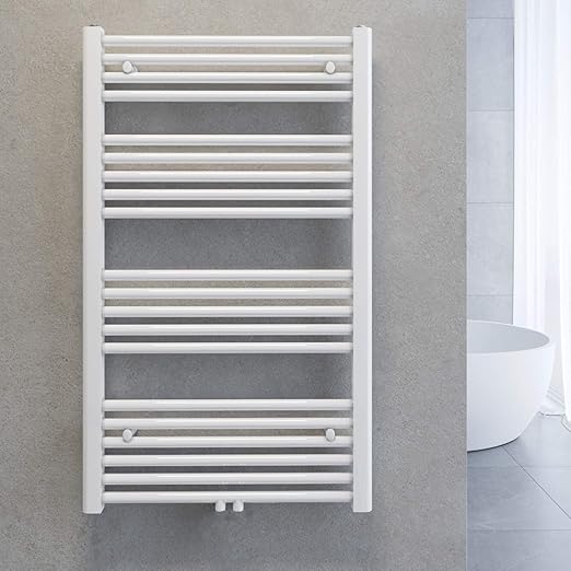 SONNI handdoek radiator wit recht 60 x 100 cm 575W